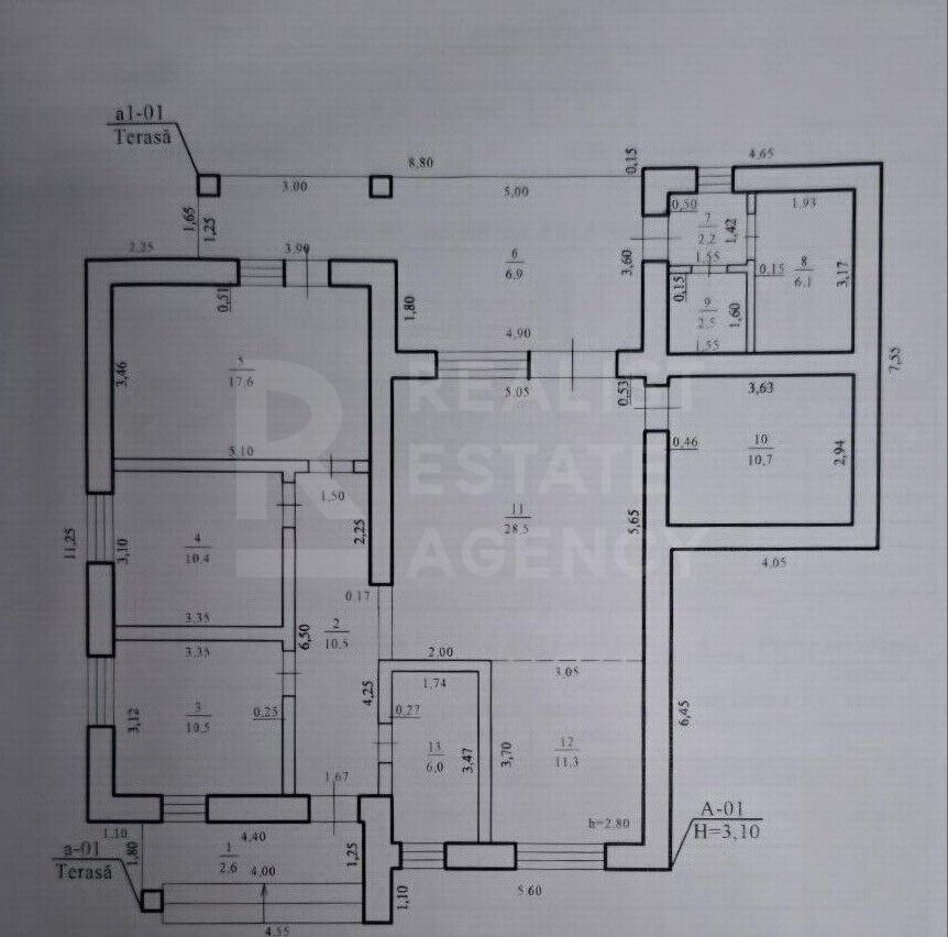 Vânzare, Casă Hi-Tech, 4 camere, str. Ion Suruceanu, Ialoveni - Poză 39