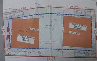 Duplex, 4 camere,INTABULAT, zona Casa de Apa, cartierul Arhitectilor - Schiță 9