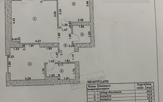 3 Camere | 2 Bai | Posibilitate Parcare Subterana | Cortina North - Schiță 20