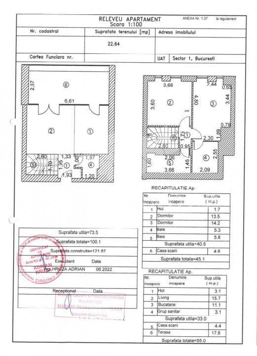Apartament tip Duplex 3 camere Herastrau | Constructie noua - Poză 12