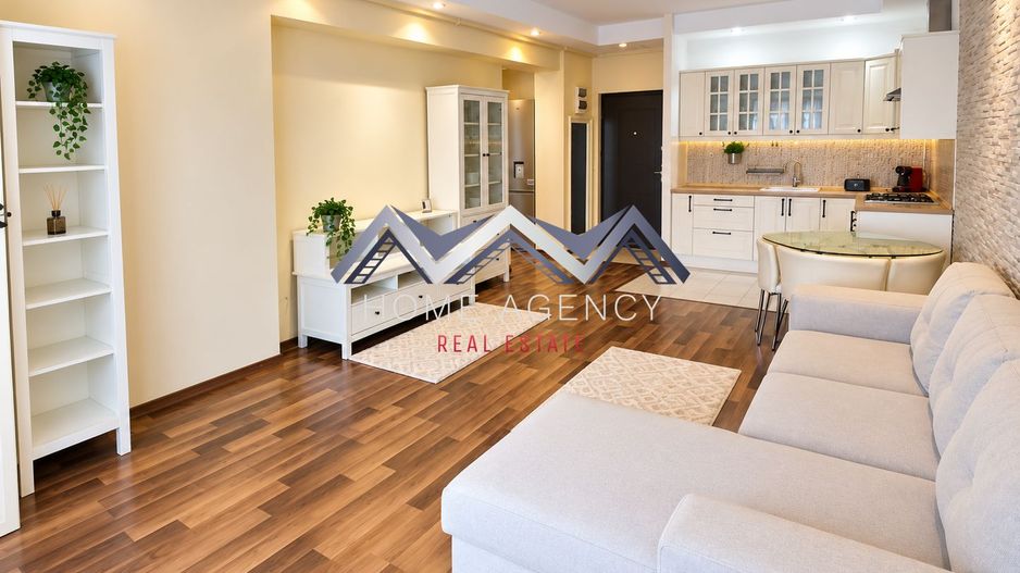 Apartament 2 camere Cosmopolis | 54MP | Parcare inclusa | Vedere la piscina - Poză 2