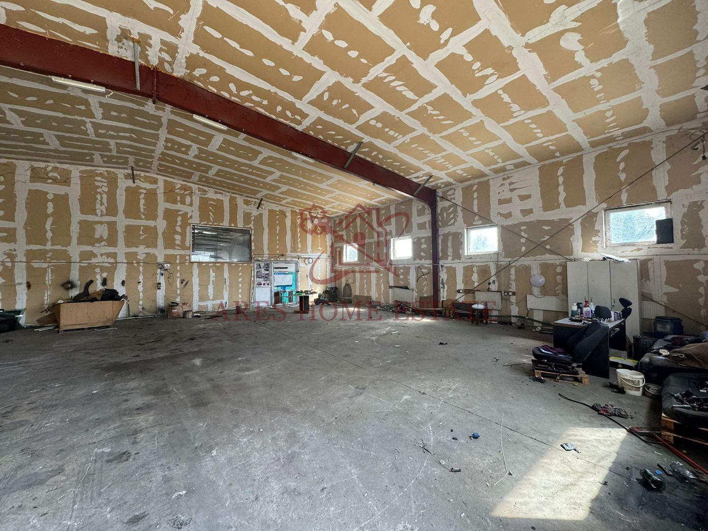 Hală depozit/industrial 228 mp – Moșnița Nouă. Fostele hale Avicola. - Poză 5