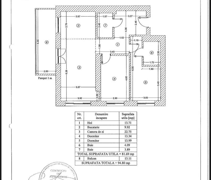 Apartament 3 camere Luxuria residence, mobilat premium - metrou 1 Mai - Poză 8