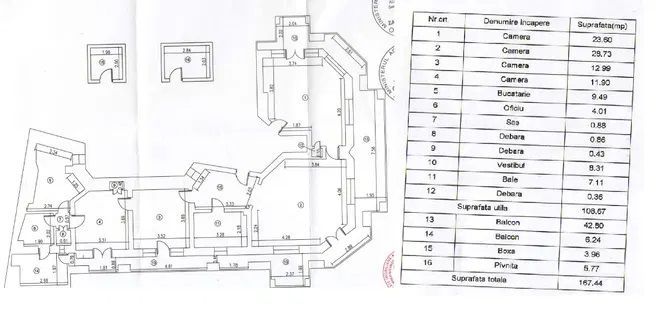 Inchiriem apartament complet renovat zona Universitatii - Poză 28