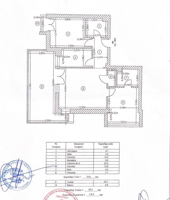 Apartament 3 camere | Terasă de 24,7 mp | Lebăda Lake Residence - Poză 19