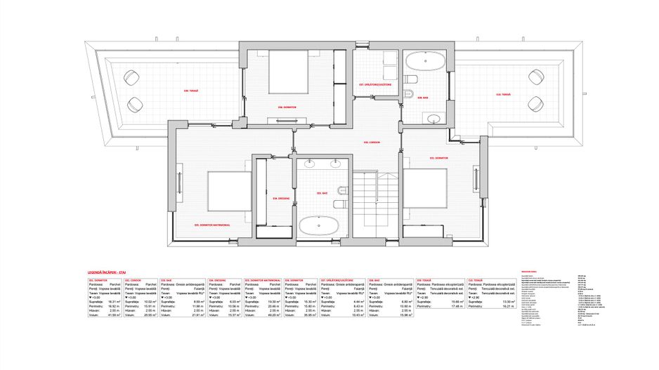VILA 4 CAMERE - CORBEANCA - 251MP - COMISION 0% - Schiță 25