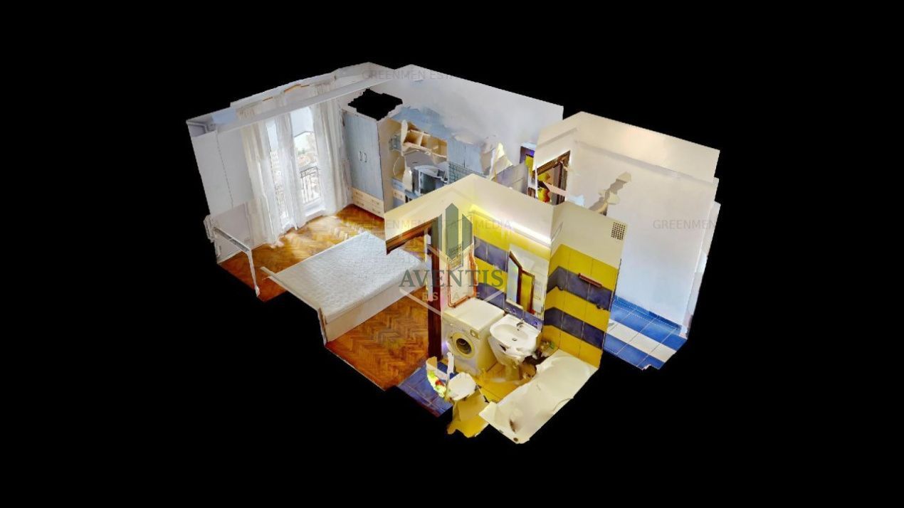 Studio ideal tineret, centrala termica proprie, Universitate metrou - Poză 9