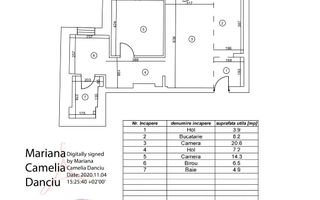 Apartament | 2 camere | Aviatiei Tower | Parcare subterana - Schiță 12