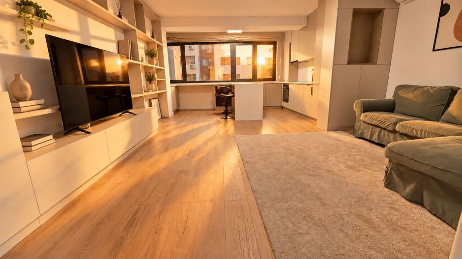 Apartament 2 camere lux decomadat Pipera Plaza - Poză 2
