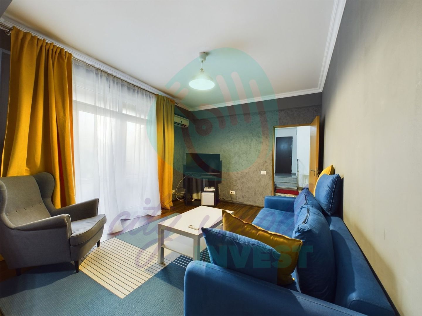 Apartament cu 3 camere complet mobilat - Poză 1