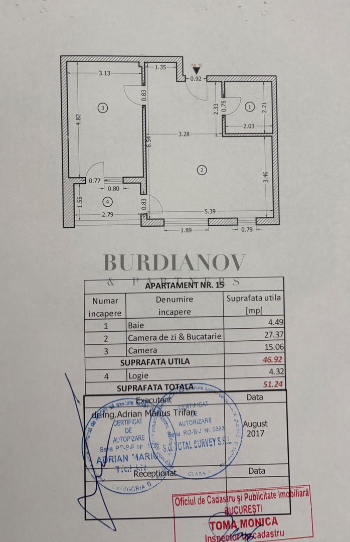 Apartament cu 2 camere - Rahova - strada Pucheni 136a - Poză 3
