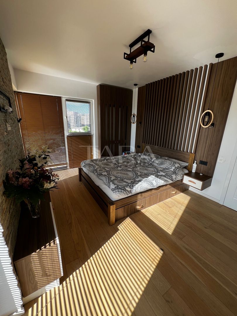 Apartament de lux, 2 dormitoare, terasă de 27mp, parcare subterana. - Poză 4