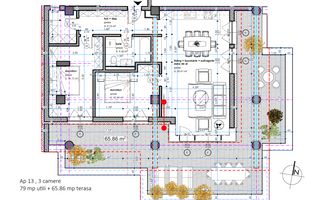 Dâmbovița-Șagului | Bloc Nou | 2, 3 și 4 Camere | Penthouse | Parcare subterana - Poză 11