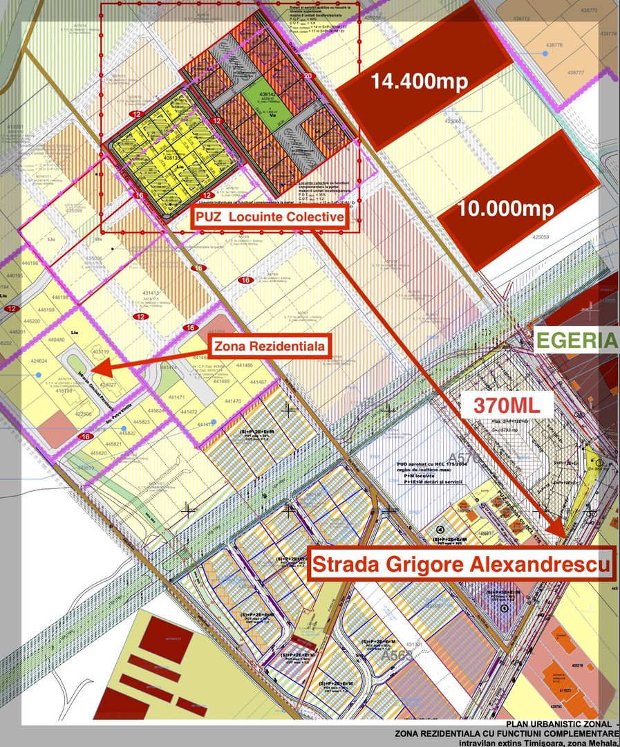 Oportunitate investitie I Teren pt PUZ zona Mehala I Comision 0I - Poză 2