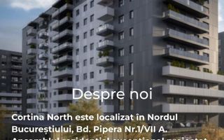 Apartament cu 3 camere in complexul rezidențial Cortina North - Poză 1