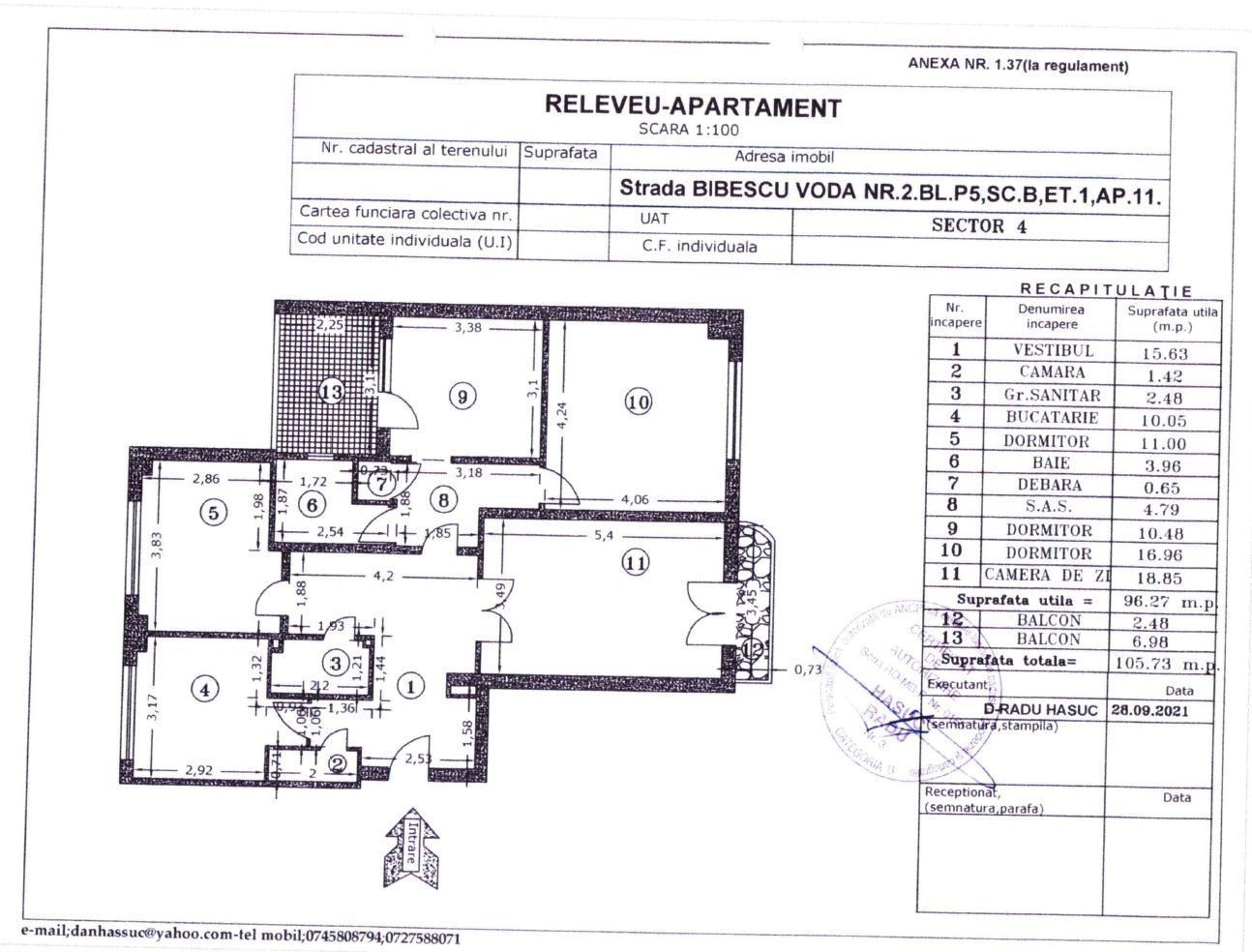 4 camere renovat | vedere fântâni Unirii | Bibescu Vodă | 106 mp - Poză 23