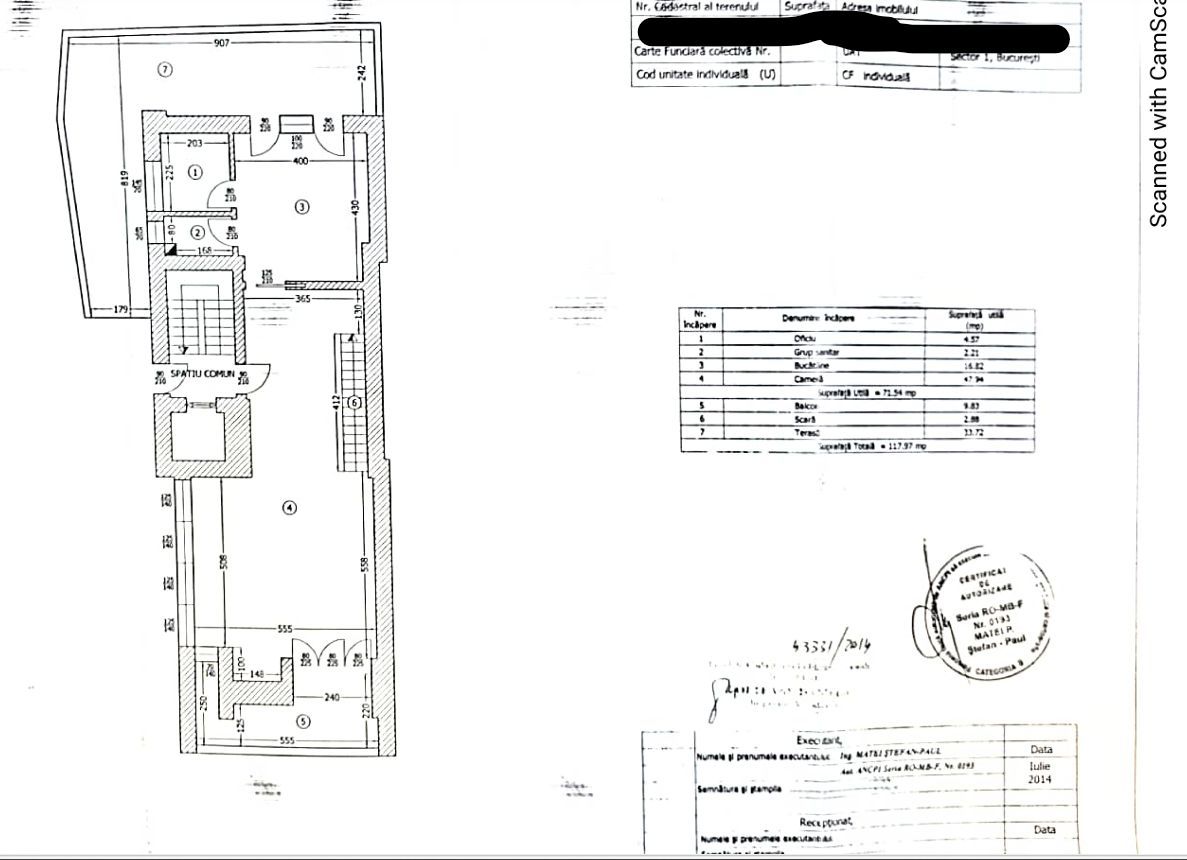 4 camere 138MP || DUPLEX || DOROBANTI CAPITALE - Schiță 23