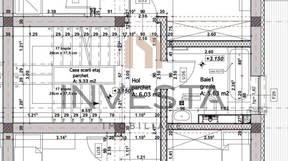Duplex  cu suprafata utila generosa, pe o strada linistita! - Schiță 6