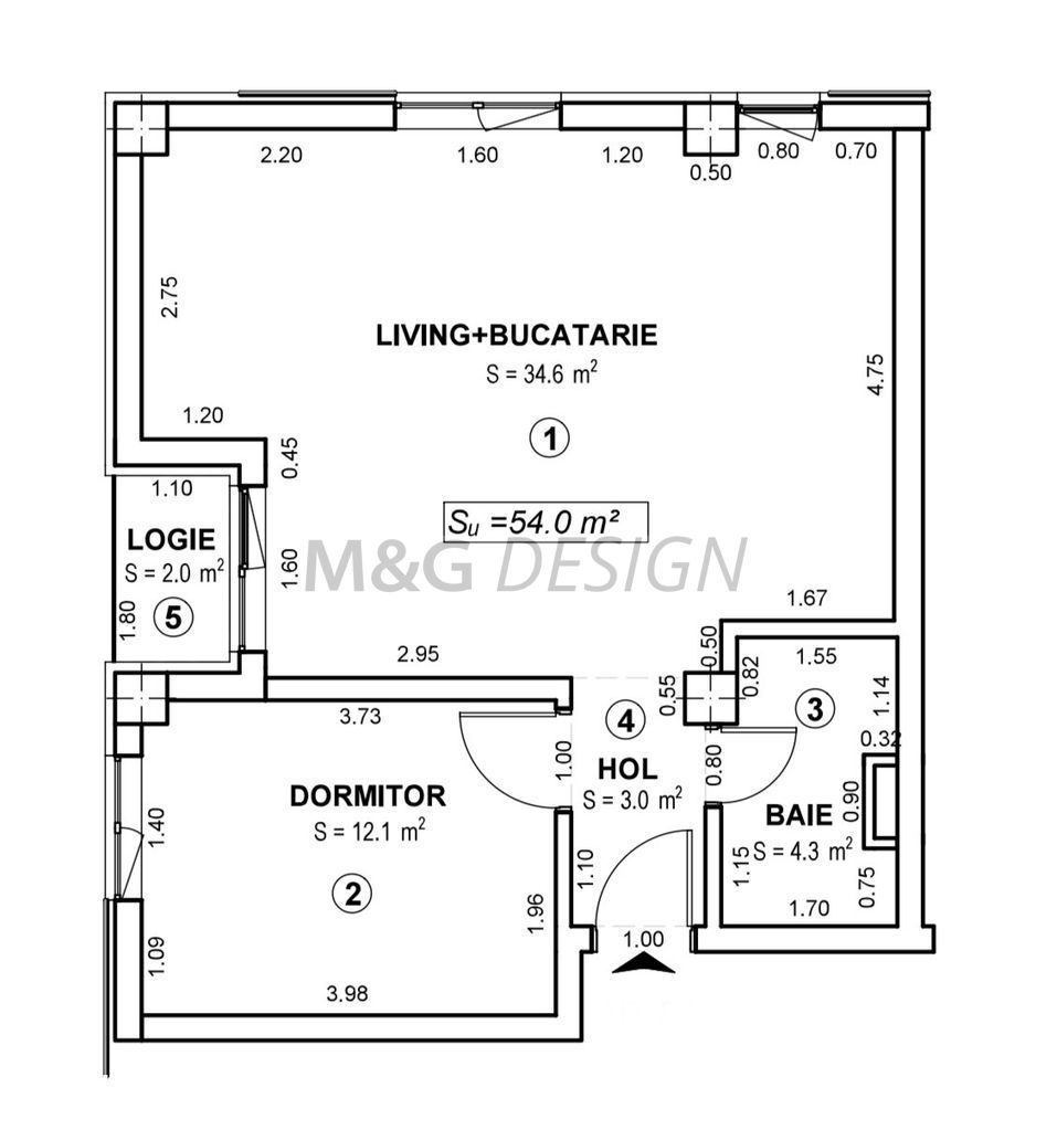 Apartament 2 camere Torontalului bloc nou - Poză 9