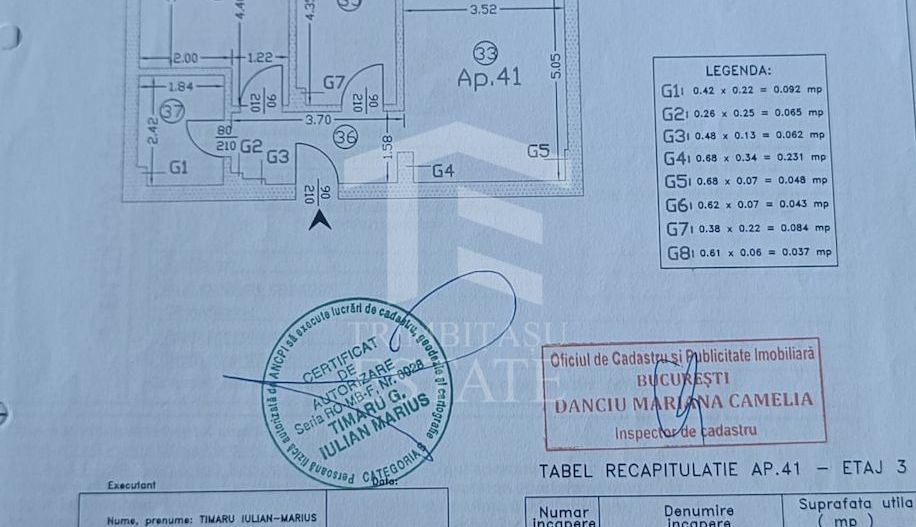 Apartament 2 camere Valea Larga, bloc 2022 + parcare acoperita - Schiță 21