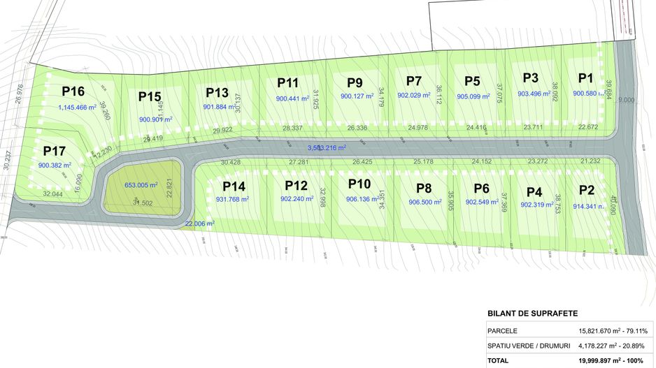 COMISION 0% - Teren constructii | 17 loturi | 900mp | Visea - Jucu - Poză 5