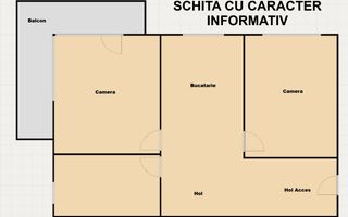 Apartament 2 camere Decomandate cu loc de parcare, Floresti - Florilor - Poză 2