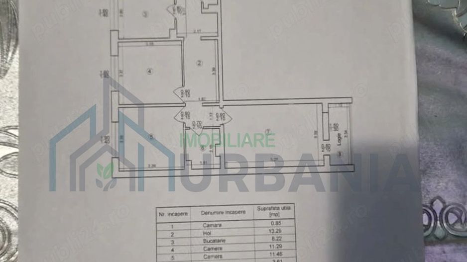Apartament 3 camere, decomandat, în zona Gara, Iași - Poză 1