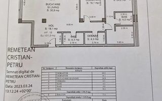 Apartament 3 camere | Etaj 1 | Balcon | Parcare | Balanta - Poză 2
