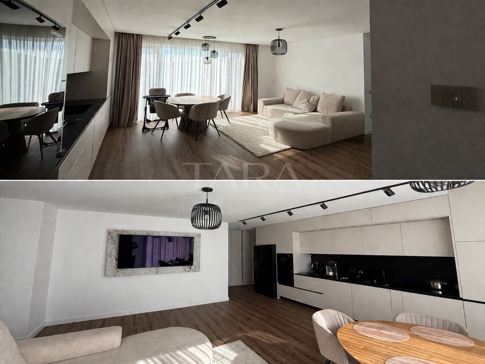 Apartament 3 camere, 80 mp, finisaje de calitate, 2 parcări subterane. - Poză 1