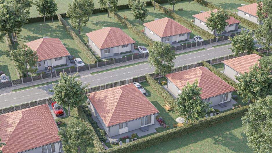 Case individuale pe structura de lemn/caramida in Prejmer - Poză 7