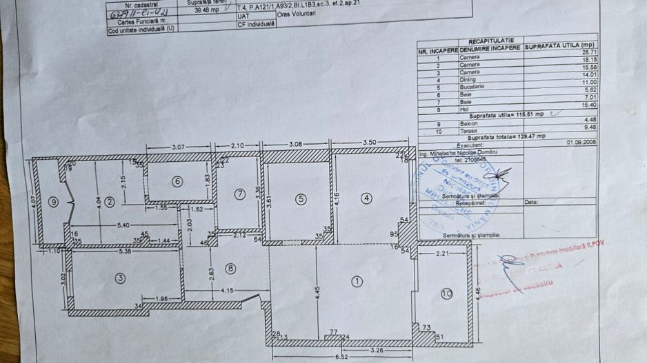 Pipera Scoala Americana-Ibiza Sol 3 camere 130mp garaj subteran - Poză 11
