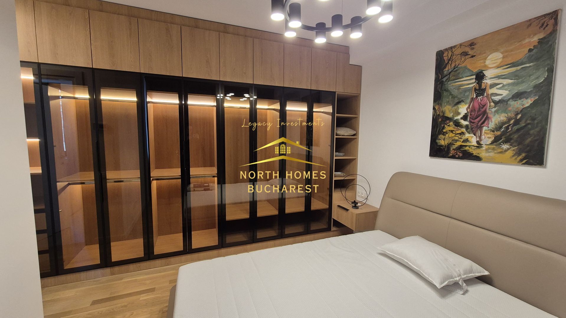 Penthouse 4 camere, 4 bai, 166 mp, terasa 145 mp - metrou Starulesti - Poză 7