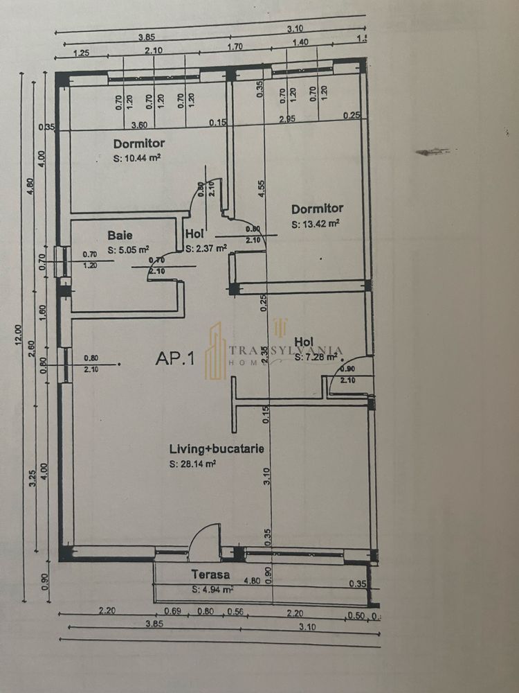 Apartament 3 camere Arhitectilor - Poză 8