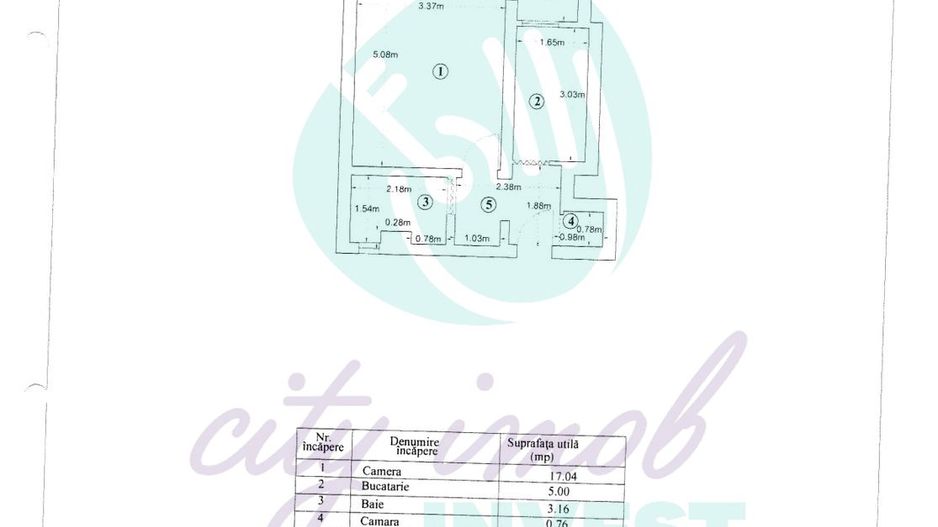 Garsoniera la 6 minute distanta de metrou - Poză 10