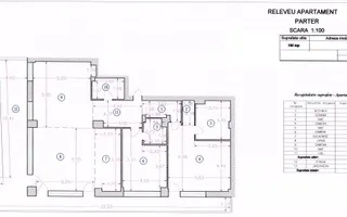 APARTAMENT DE LUX CU 3 CAMERE LA INCHIRIERE LANGA HERASTRAU - Schiță 16