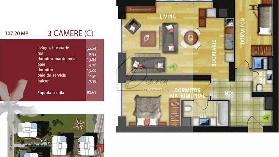 COMISION 0% I Apartament 3 camere Piata Alba Iulia I Bucuresti Mall - Poză 10