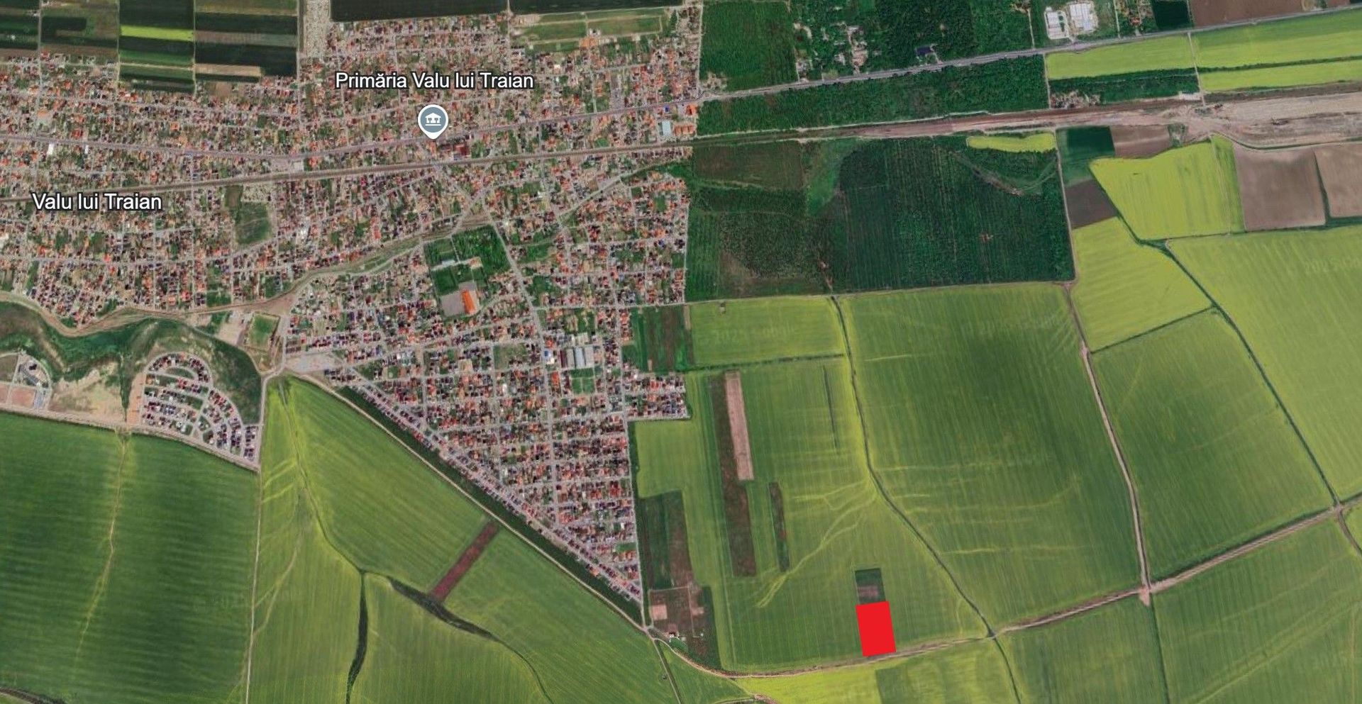 Teren intravilan Valu lui Traian 8500mp D=86ml sau schimb cu casa - Poză 1