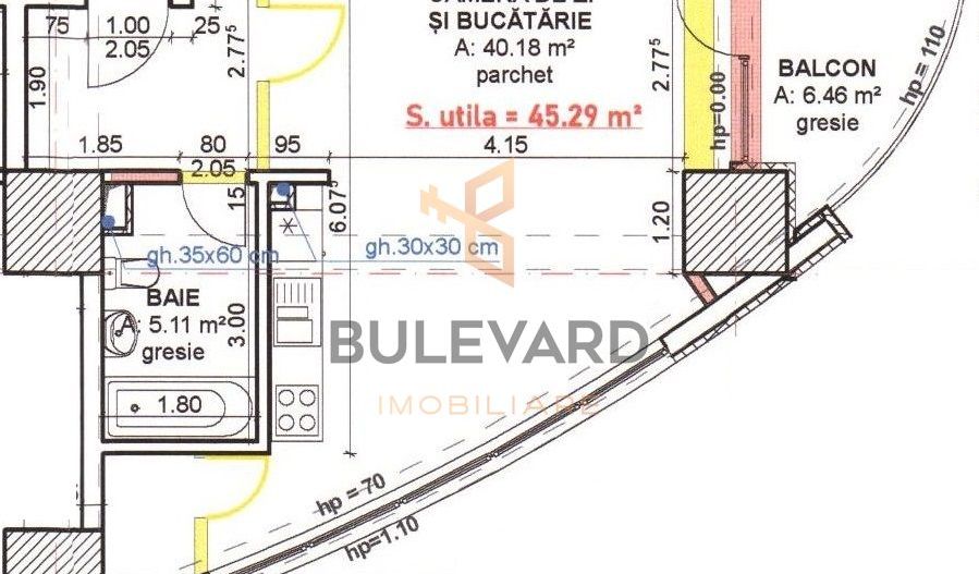 Apartament tip studio de inchiriere in bloc nou! - Poză 12