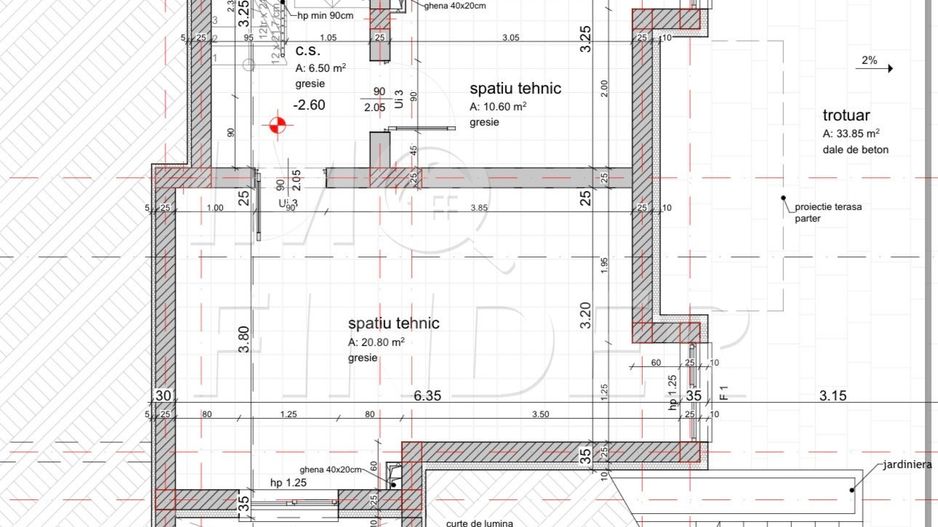 Casă individuală modernă, Floresti, zona Tauti, 146 mp utili, 619 mp teren - Schiță 25