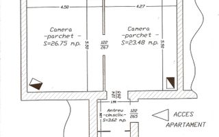 Apartament 2 camere, ultracentral-zona Parc Balcescu-Pret 124.900 euro - Poză 6