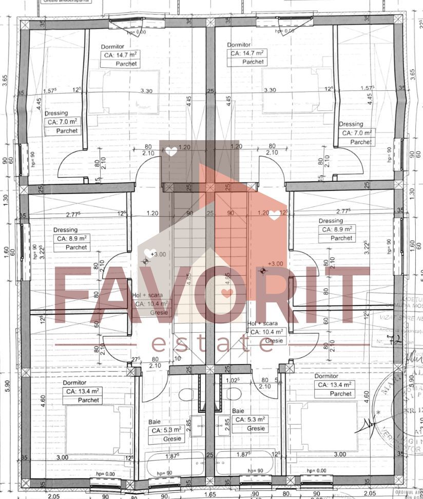 Duplex in Mosnita Noua | Finisaje la alegere | Langa Mcity | La Asfalt - Schiță 5