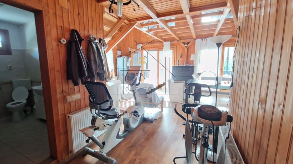 Casa din lemn D+P+M de 400 mp utili si teren 3.000 mp zona Faget - Poză 19