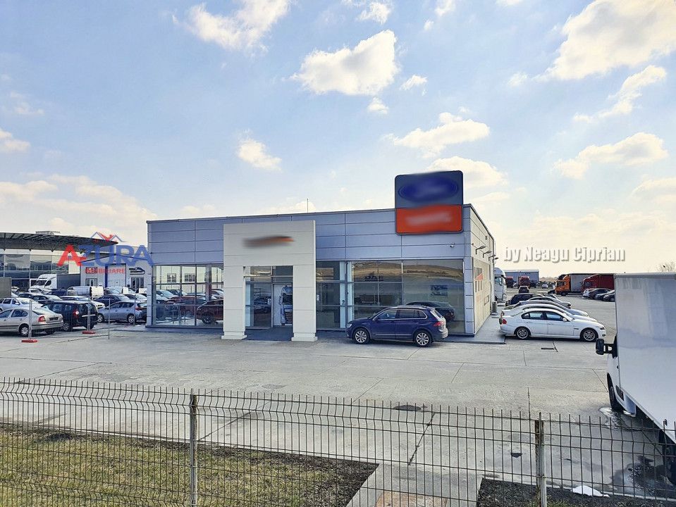Spatiu Showroom + parcare, Stradal, DN65 Tiriac Auto Albota Pitesti - Poză 1
