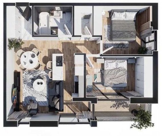 Apartament spațios cu 3 camere, Baciu – zona Restaurant Regal - Poză 6