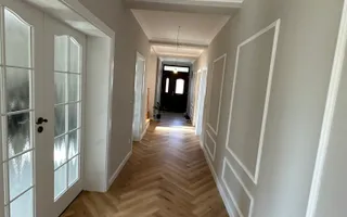 Duplex despartit prin spatiu tehnic  - teren 500mp - Poză 16