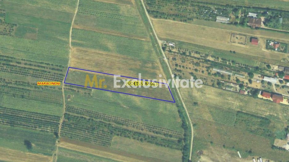 Teren intravilan 7.545 mp în ideal rezidențial sau hale - Poză 2