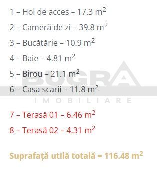 Penthouse pe 2 niveluri de vanzare, 200 mp utili - Poză 5