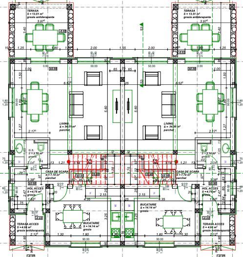 Duplex frumos cu arhitectura mediteraneana - Poză 7