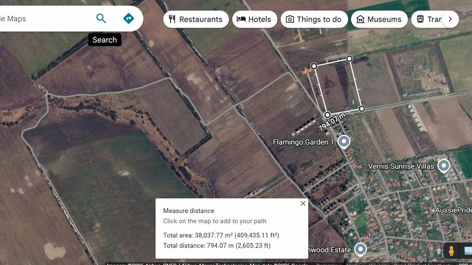 Vand teren intravilan 38.000 mp Corbeanca - Ostratu - Poză 3