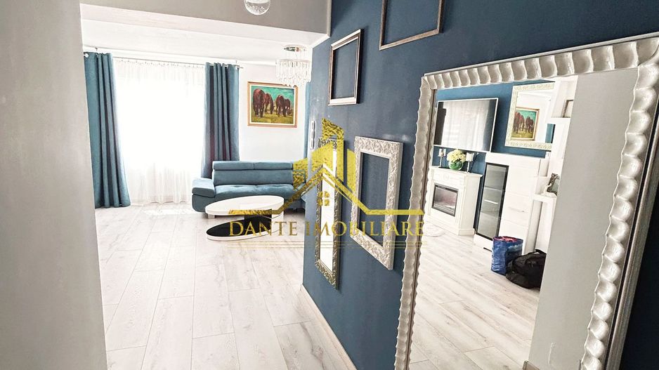 3 camere, mobilat modern, bloc nou, balcon, parcare, Buna Ziua - Poză 9